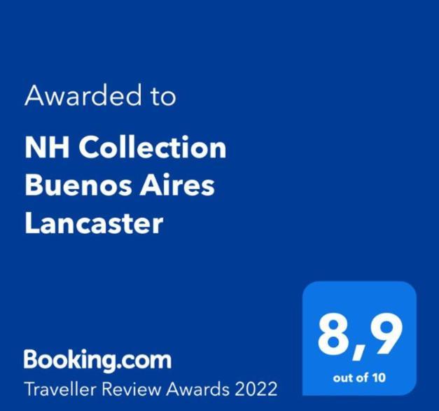 Hotel Nh Collection Buenos Aires Lancaster Exterior foto